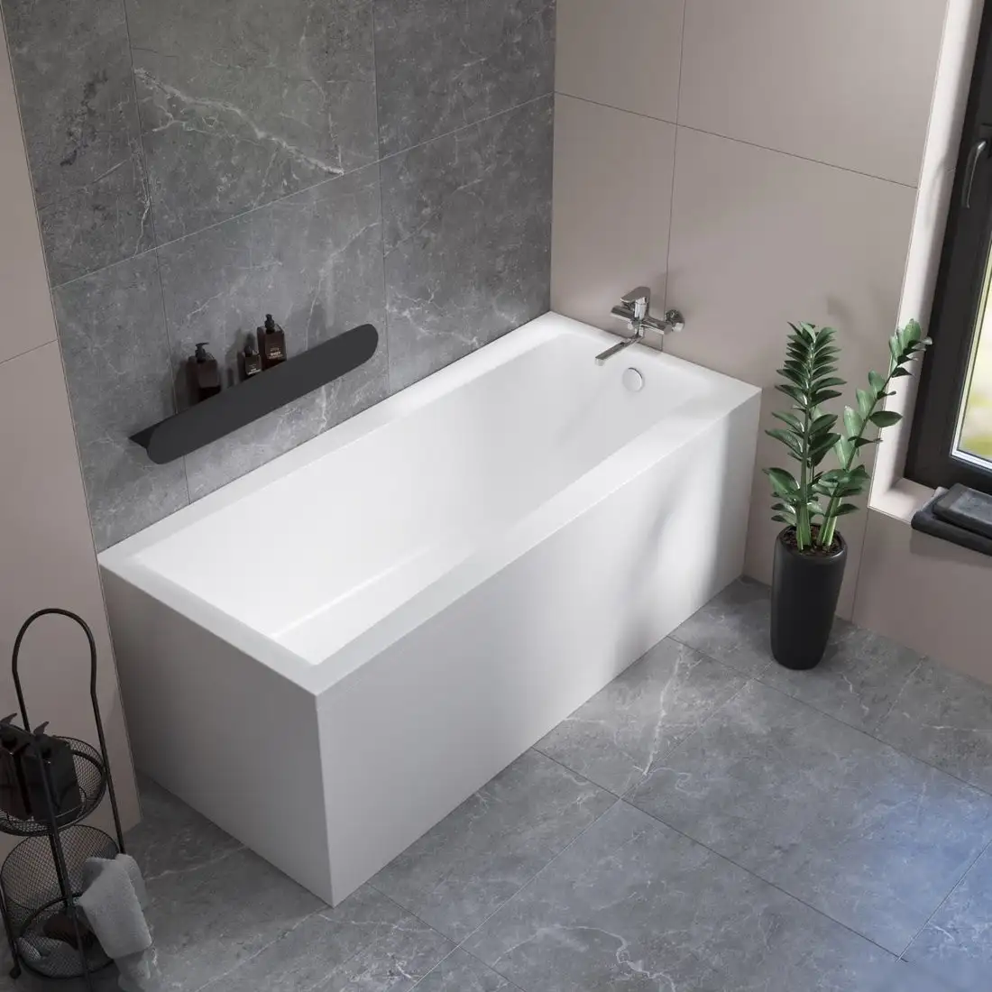 Ванна Lauter Versailles 160x75 21070060 (с каркасом) - фото товара