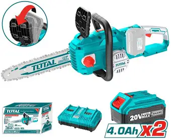 Аккумуляторная пила Total TGSLI401682 (с 2-мя АКБ) – изображение в каталоге