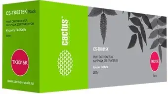 Картридж CACTUS CS-TK8315K (аналог Kyocera TK-8315K) – изображение в каталоге