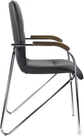 Офисное кресло UTFC Самба (хром дерево/Z11/черный) – фото товара