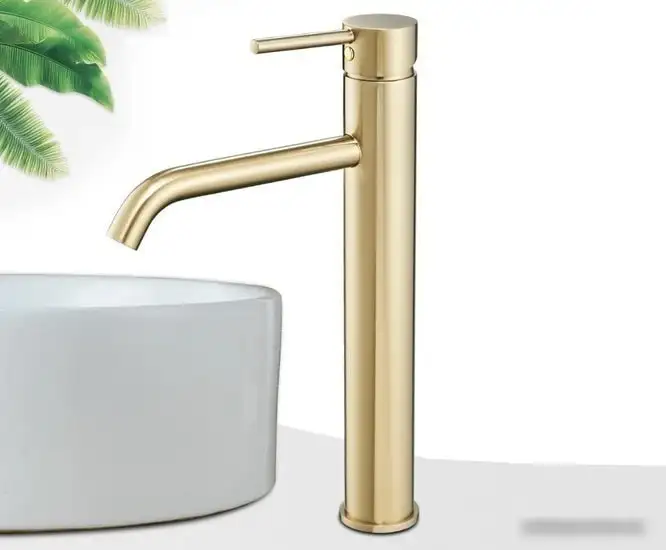 Смеситель Rea Lungo REA-B9409 (светлое золото) - фото товара