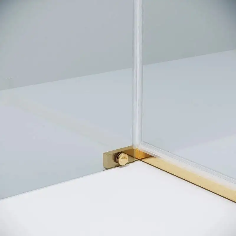 Душевой уголок Grossman Pragma 100x80x195 120.K33.03.1080.32.00 (золото сатин/стекло прозрачное) - фото товара