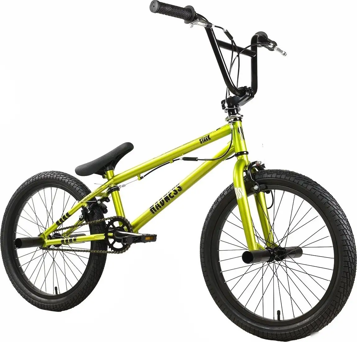 Велосипед Stark Madness BMX 2 2025 (ярко-зеленый/черный/черный) – фото товара