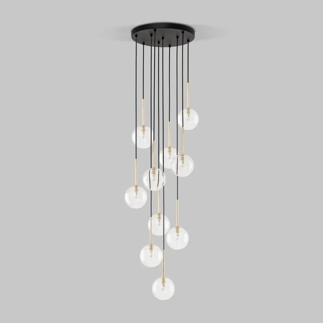 Подвесная люстра TK Lighting Nilos 5944 (золото/черный) – фото товара