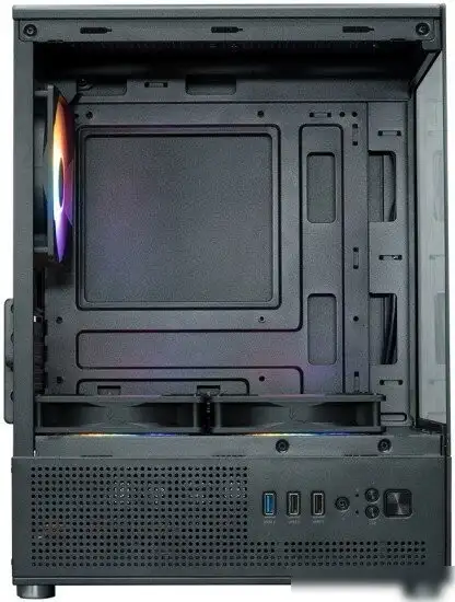 Корпус XASTRA Q300M 3FRGB (черный) – фото товара