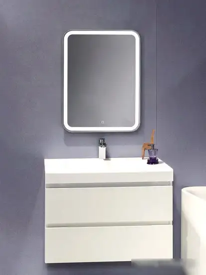 Silver Mirrors Шкаф с зеркалом Фиджи 60x80 LED-00002364 – фото товара