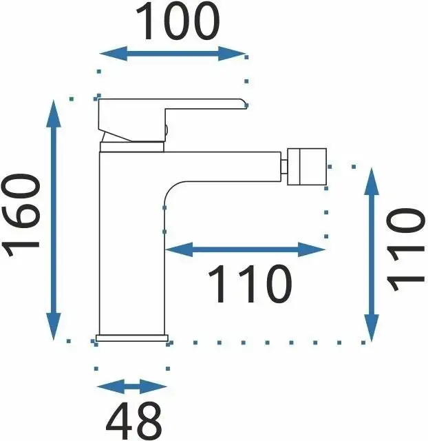 Смеситель Rea Bloom White Gold REAB9930 - фото товара