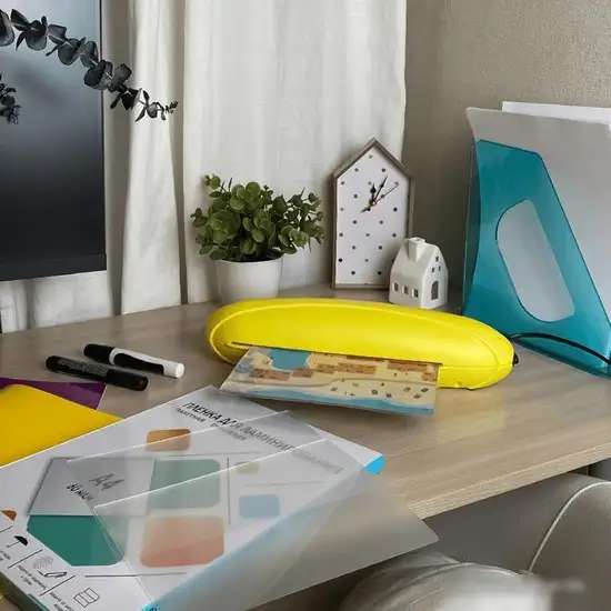 Ламинатор Гелеос ЛМ A4 Радуга (желтый) – фото товара