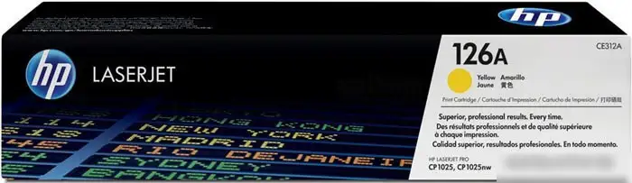 Картридж HP 126A (CE312A) – фото товара
