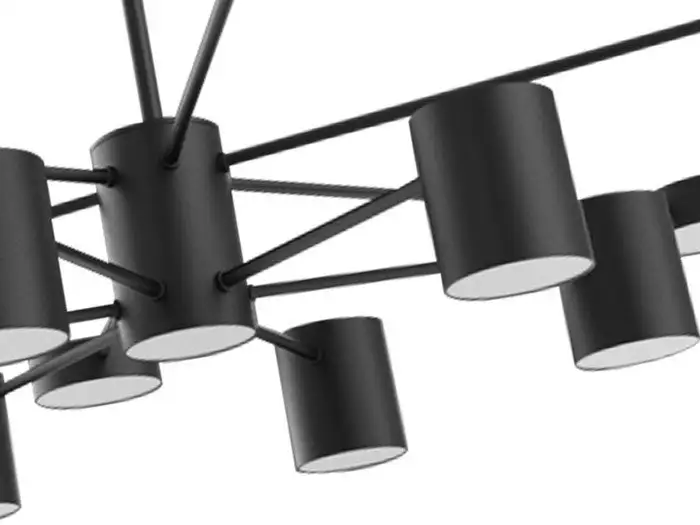 Подвесная люстра Kinklight Мекли 07649-13D.19 (черный) – фото товара