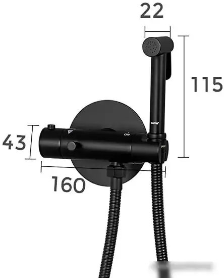 Гигиенический душ Gappo G7290-6 - фото товара