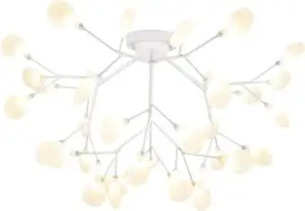 Припотолочная люстра Ambrella light Traditional TR3018/36 WH/FR – изображение в каталоге