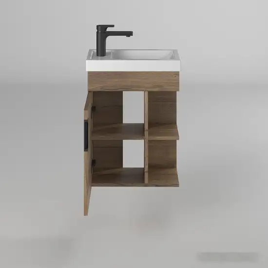 Briz Тумба подвесная Берн 45 с умывальником Фостер – фото товара