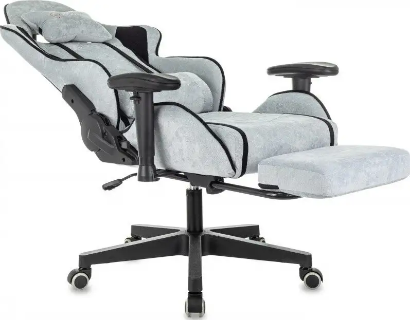 Игровое (геймерское) кресло Zombie Drift/F (серо-голубой/черный) – фото товара