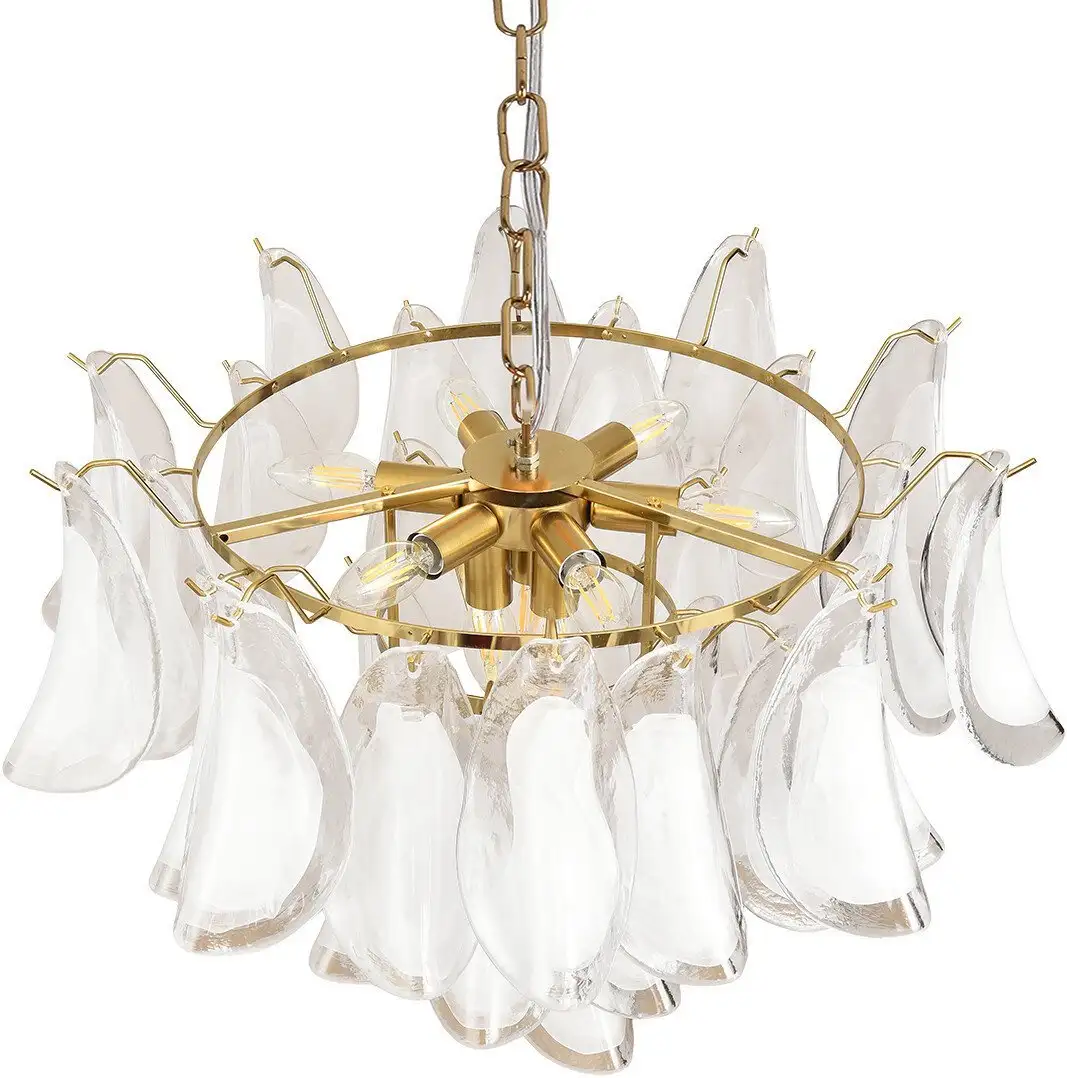Подвесная люстра Lumion Plume 8385/9 Neoclassi LN (золото/белый) – фото товара