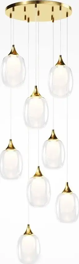 Подвесная люстра Maytoni Aura MOD016PL-08BS1 – фото товара
