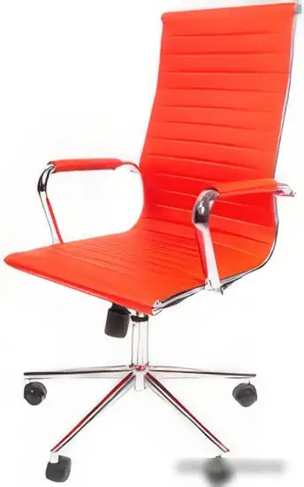 Кресло CHAIRMAN 755 (экопремиум красный) – фото товара