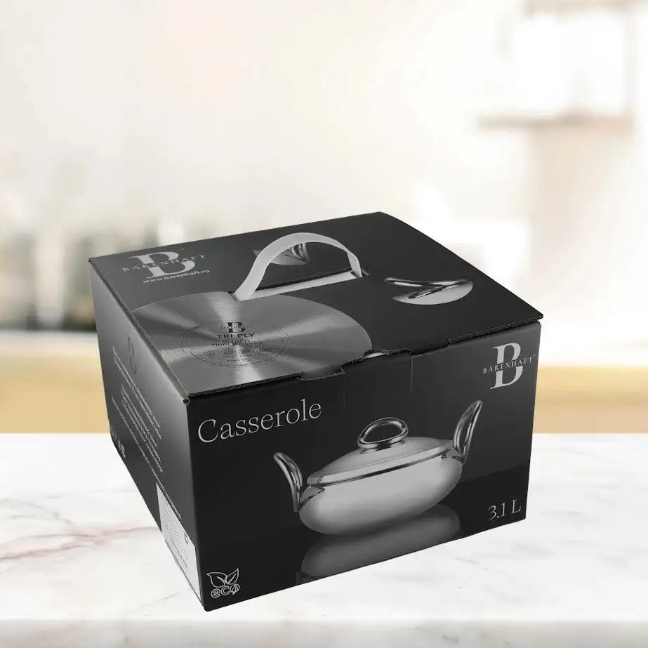 Кастрюля Lenardi Mirrow 903-004 (с крышкой) – фото товара