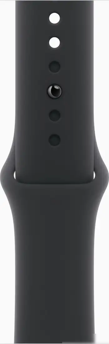 Умные часы Apple Watch Series 11 46 мм (алюминиевый корпус, черный/черный, спортивный силиконовый ремешок S/M) – фото товара