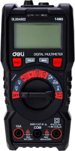 Мультиметр Deli DL334302 102977 – изображение в каталоге