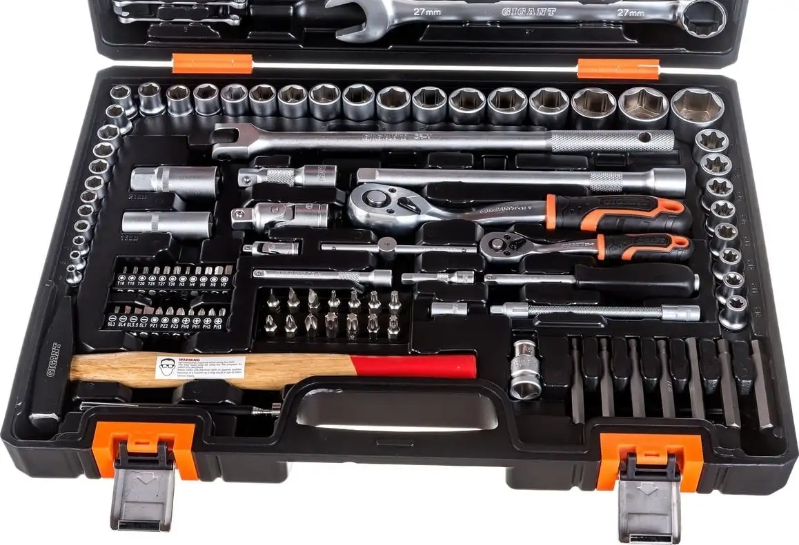 Универсальный набор инструментов Gigant GAS 119 (119 предметов) – фото товара