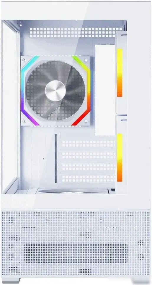 Корпус 1stPlayer CV6 ARGB CV6-WH-2FAR-W-2FH7R-W-1FH7-W (белый) – фото товара