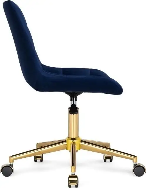Офисный стул Notta Честер 533179 (синий/золото 38) – фото товара