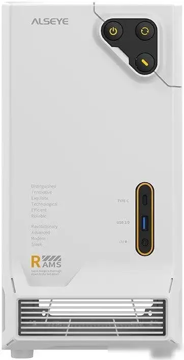 Корпус ALSEYE RAMS 1.0 Type-C (белый) – фото товара