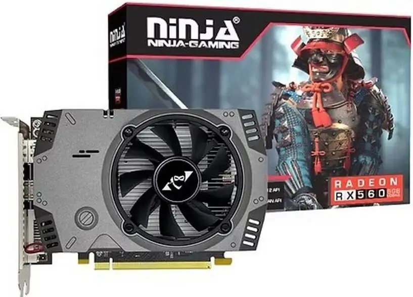 Видеокарта Sinotex Ninja Radeon RX 560 4GB GDDR5 AJRX56045F – фото товара