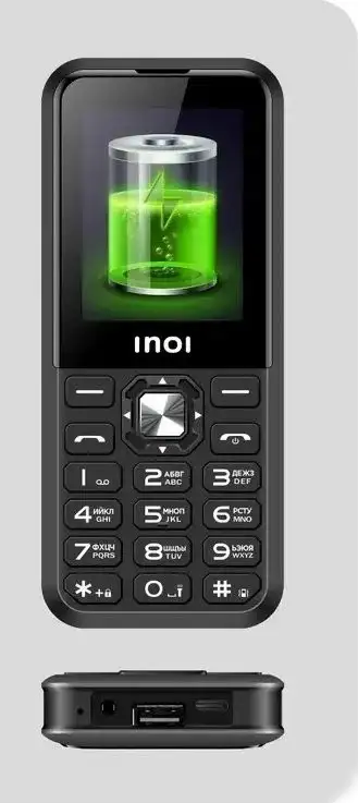 Телефон Inoi 340 PowerHub 4G (черный) – фото товара