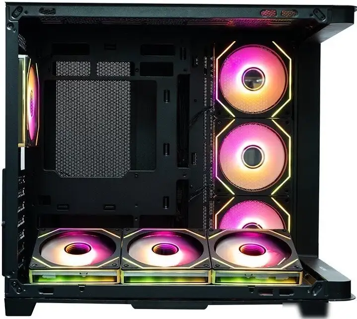 Корпус XASTRA QR600 7ARGB C10-UC (черный) – фото товара