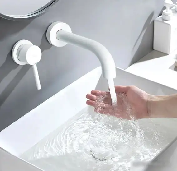 Смеситель Rea Lungo B9559 (белый) - фото товара