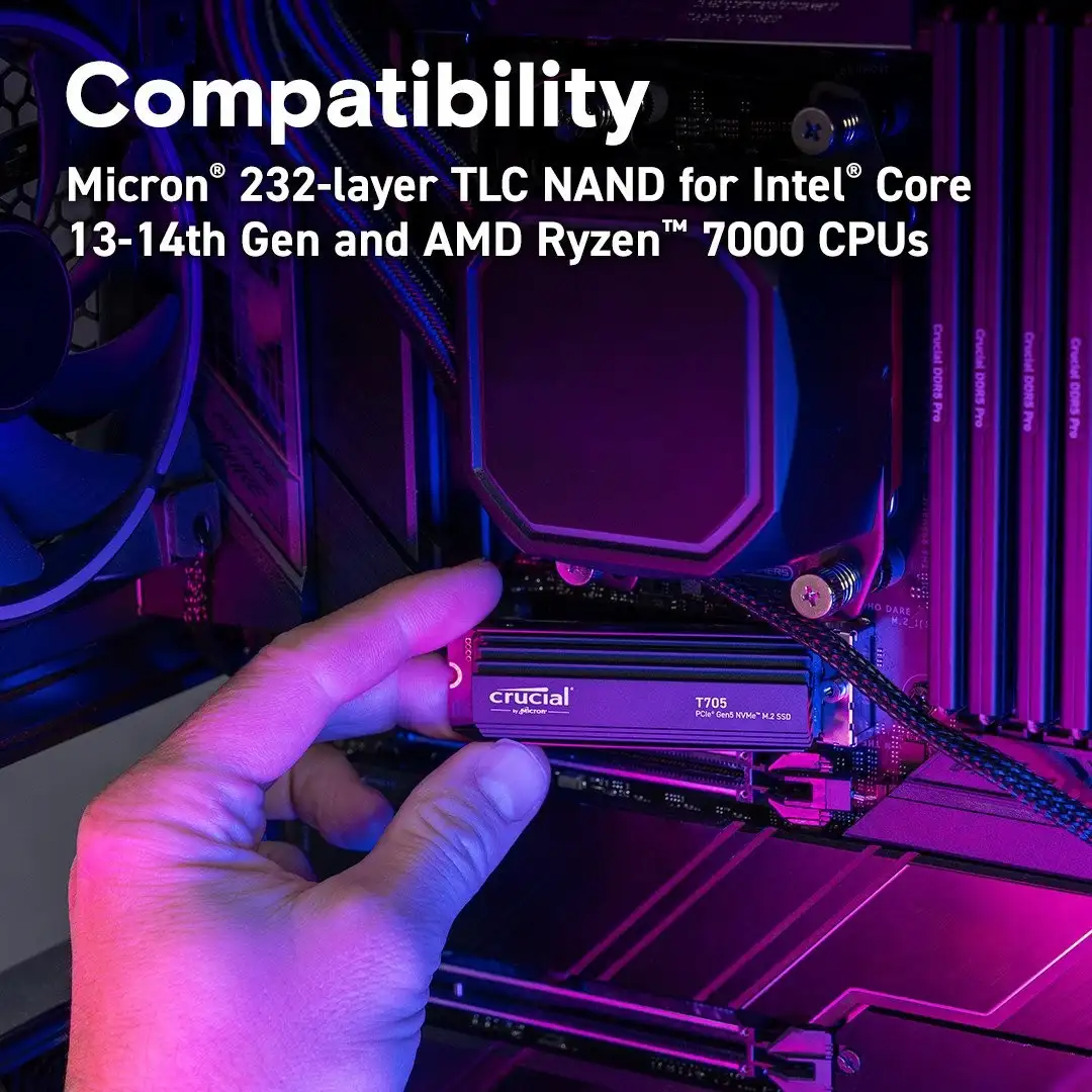 SSD Crucial T705 4TB CT4000T705SSD5 – фото товара