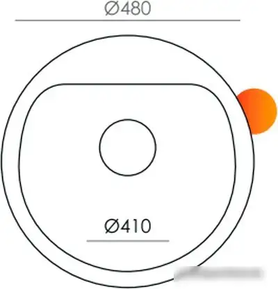 Кухонная мойка Quartz Bond 480 (туман) - фото товара