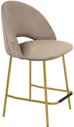 Стул Sheffilton SHT-ST34-1/S29P-1 (латте/золото) – изображение в каталоге