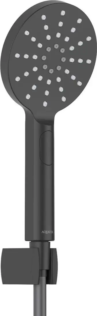 Душевой гарнитур Aquatek Оберон AQ2033MB (черный матовый) - фото товара