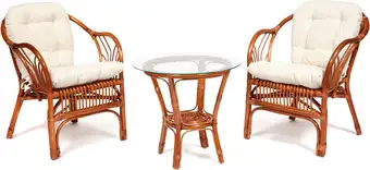 Набор садовой мебели TetChair New Bogota (коричневый кокос) – изображение в каталоге
