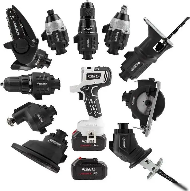 Набор электроинструментов FORSAGE F-JCB-18MT-B (с 2-мя АКБ, кейс) – фото товара