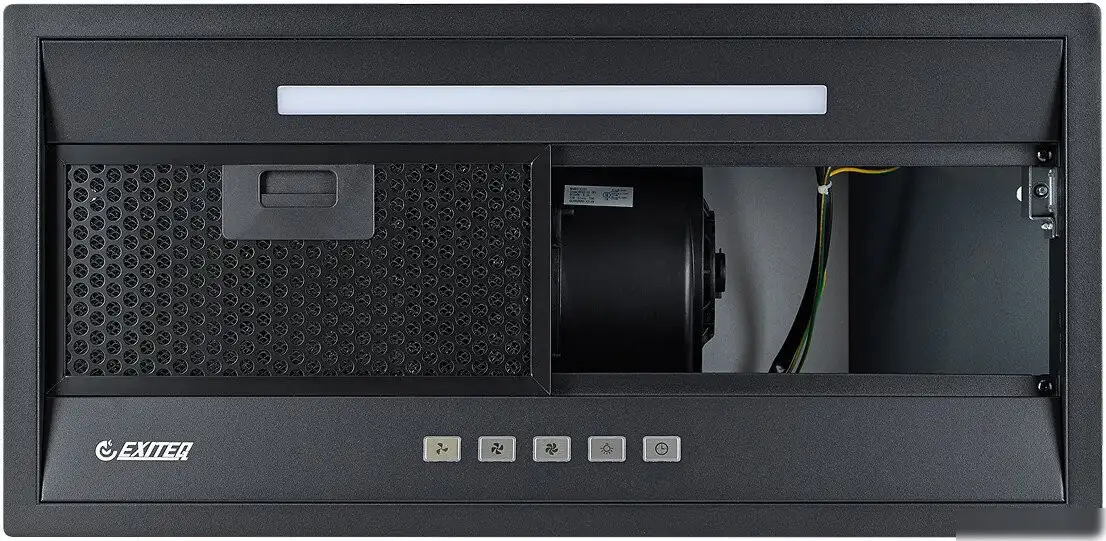 Кухонная вытяжка Exiteq EX-6016 (черный) - фото товара