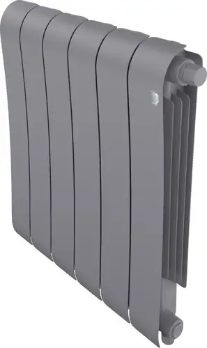 Биметаллический радиатор Royal Thermo Infinity 500 Silver Satin VR80 - 6 секций - изображение в каталоге