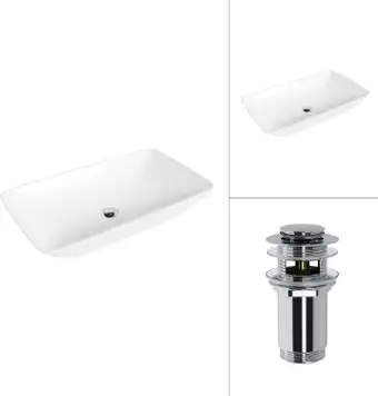 Умывальник Lauter 21886 + клапан 21190CH - изображение в каталоге