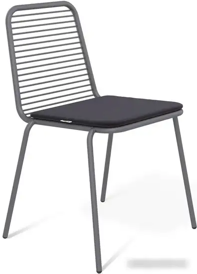 Стул Sheffilton SHT-S153-CN1 (графит муар/черный) – изображение в каталоге