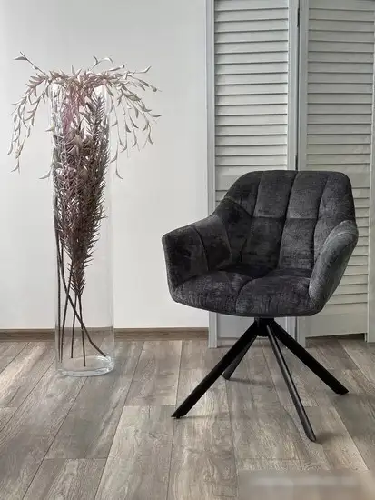 Стул M-City Pontus 626M05485 (KN01-05 бежевыйBZ1046-21 коричневый/черный) – фото товара