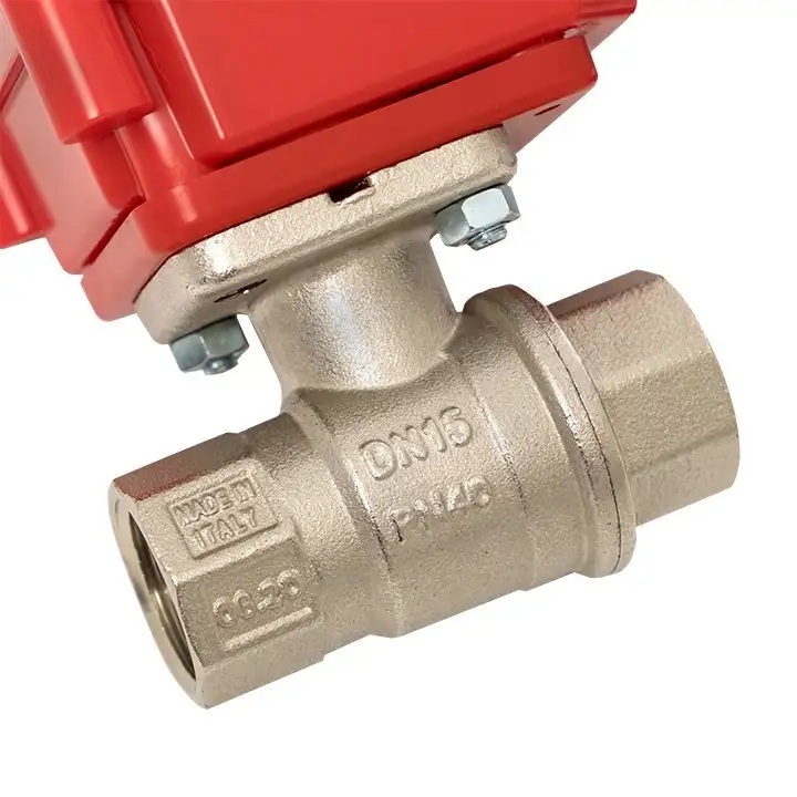 Электрический вентиль EKF PROxima AquaExpert 220V Шаровой кран с электроприводом 1/2 дюйма – фото товара