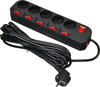 Сетевой фильтр Buro 500SH-5-SW-B – изображение в каталоге