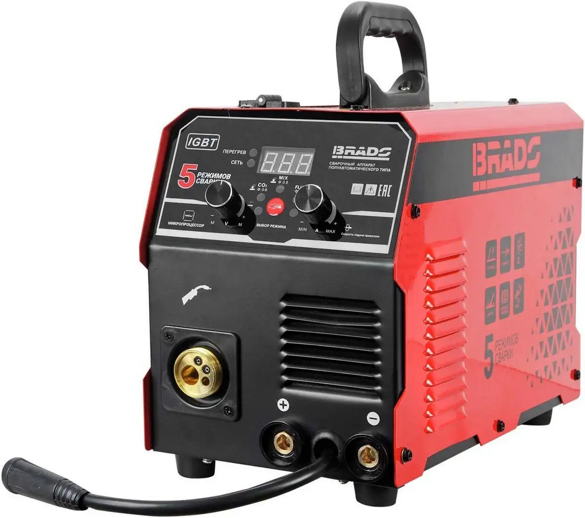 Сварочный инвертор Brado MIG/MMA-250L-14 – фото товара
