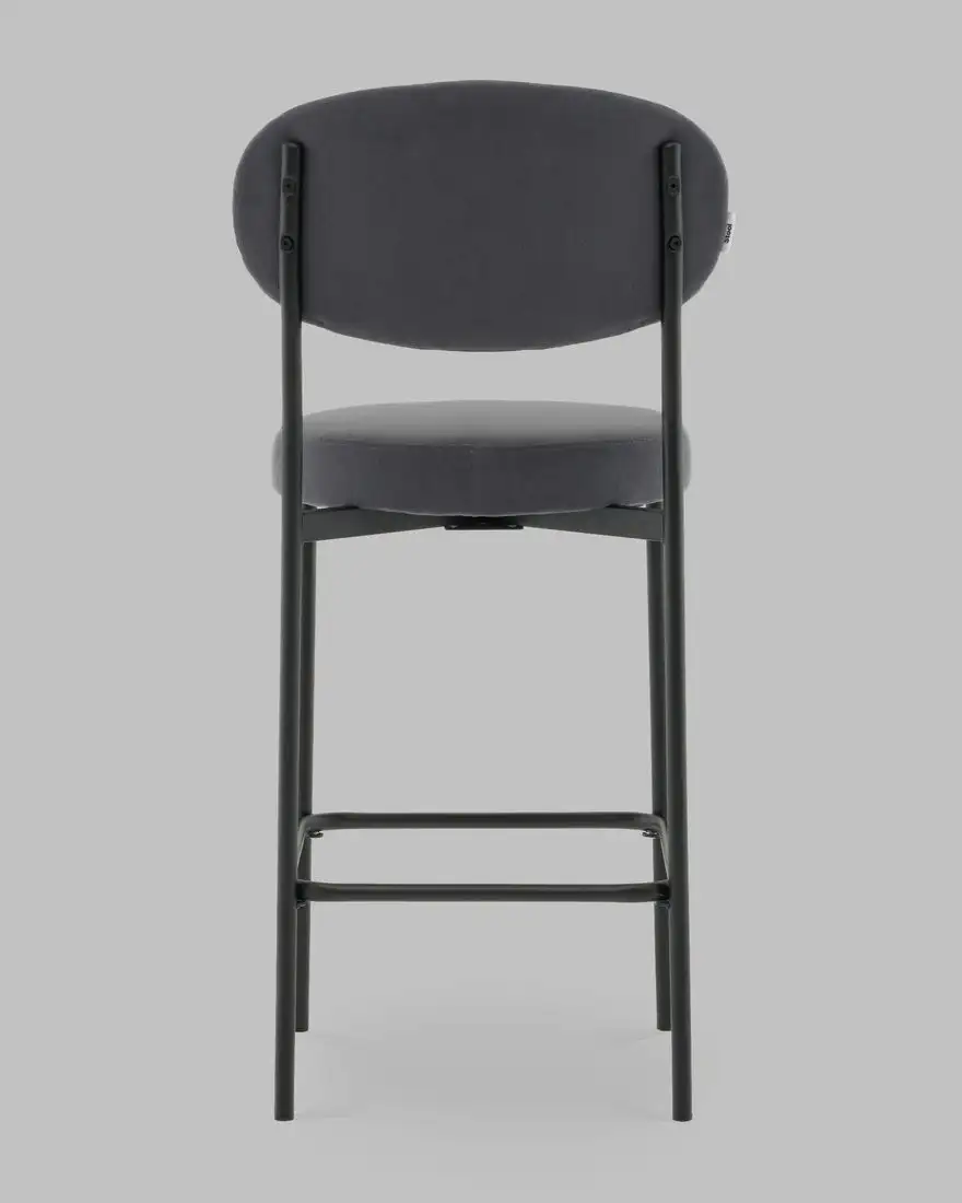 Стул Stool Group Бриф DD AV 477-C89-9005 PP (велюр темно-серый) – фото товара