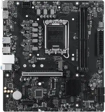 Материнская плата MSI PRO H610M-B – изображение в каталоге