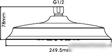 Верхний душ Ledeme M29 - фото товара
