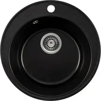 Кухонная мойка Saniteco Nova (оникс с сифоном) - изображение в каталоге